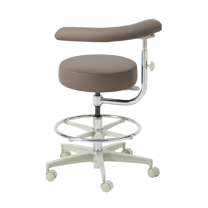 Brewer 2052L Dental Assistant Stool - Left Support