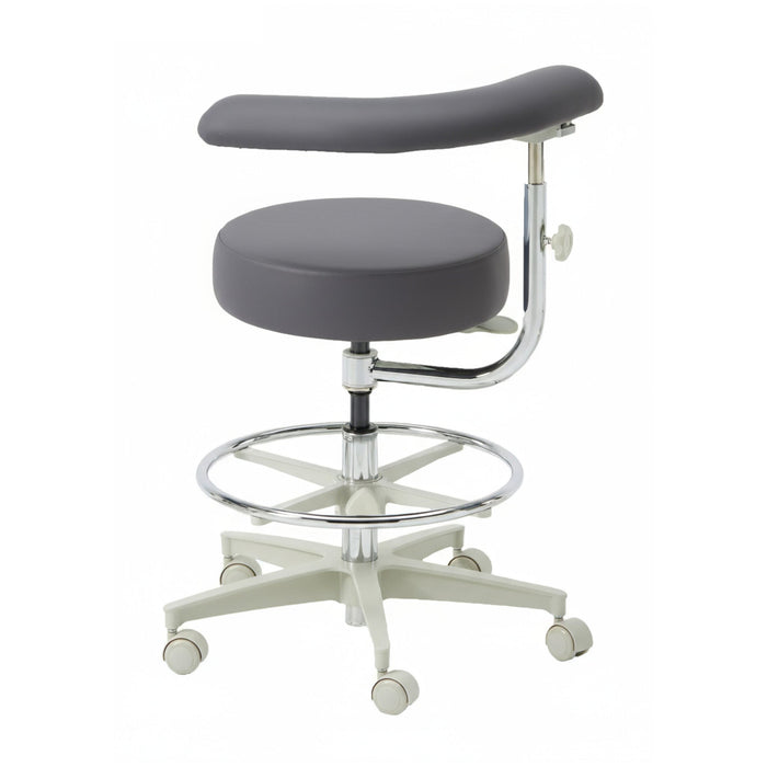 Brewer 2052L Dental Assistant Stool - Left Support