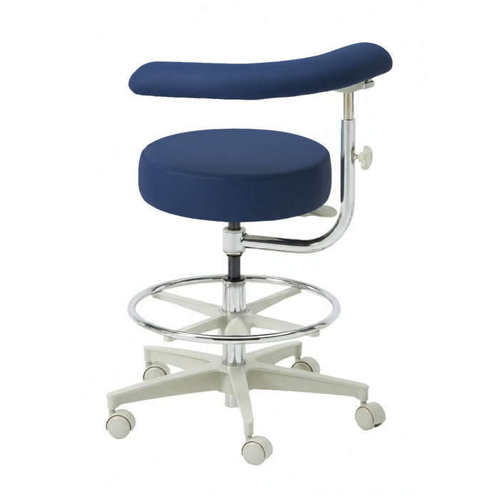 Brewer 2052L Dental Assistant Stool - Left Support