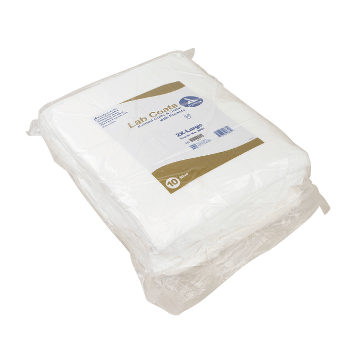 Dynarex LabChoice Disposable Lab Coats with Pockets