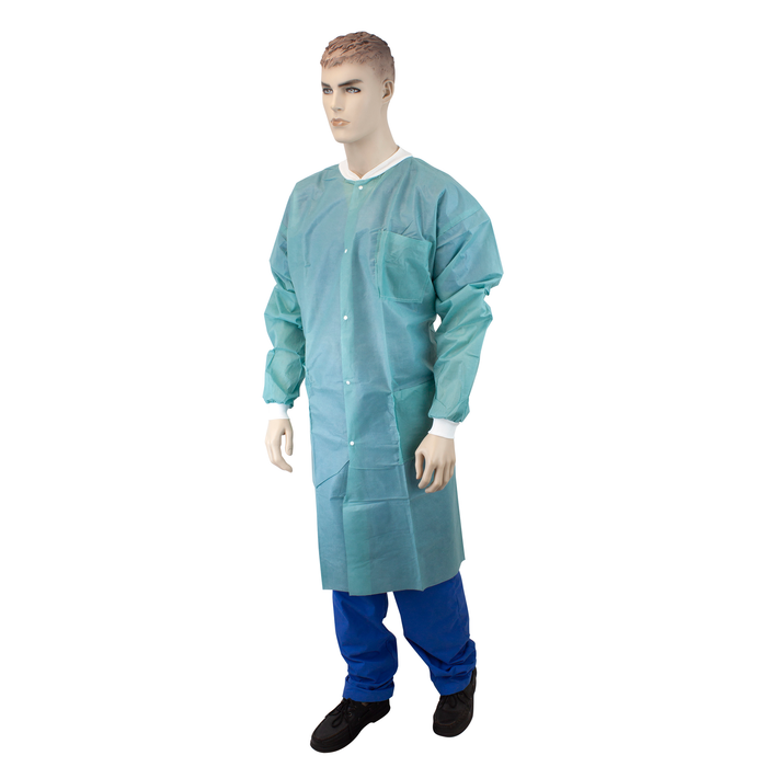 Dynarex LabChoice Disposable Lab Coats with Pockets