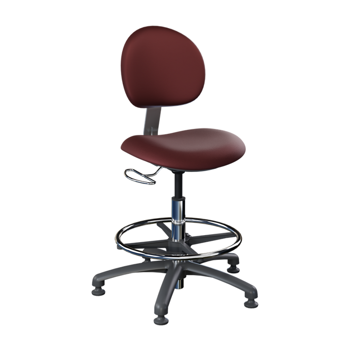 Brewer Millennium Series Lab Stool with Foot Ring (21520B / 21521B)