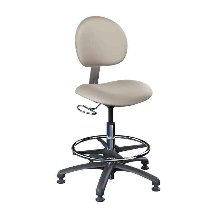 Brewer Millennium Series Lab Stool with Foot Ring (21520B / 21521B)