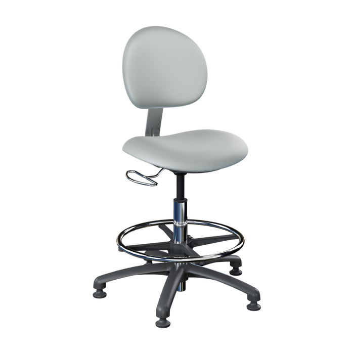 Brewer Millennium Series Lab Stool with Foot Ring (21520B / 21521B)