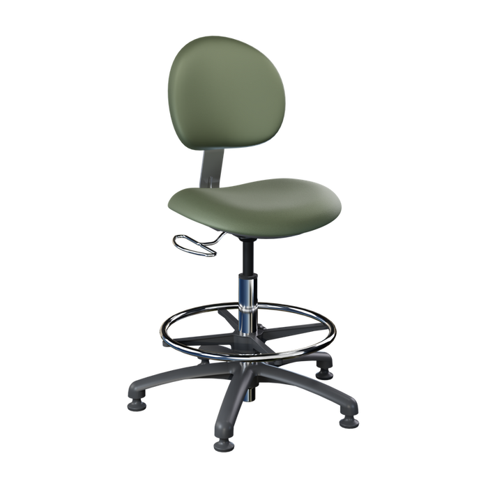 Brewer Millennium Series Lab Stool with Foot Ring (21520B / 21521B)