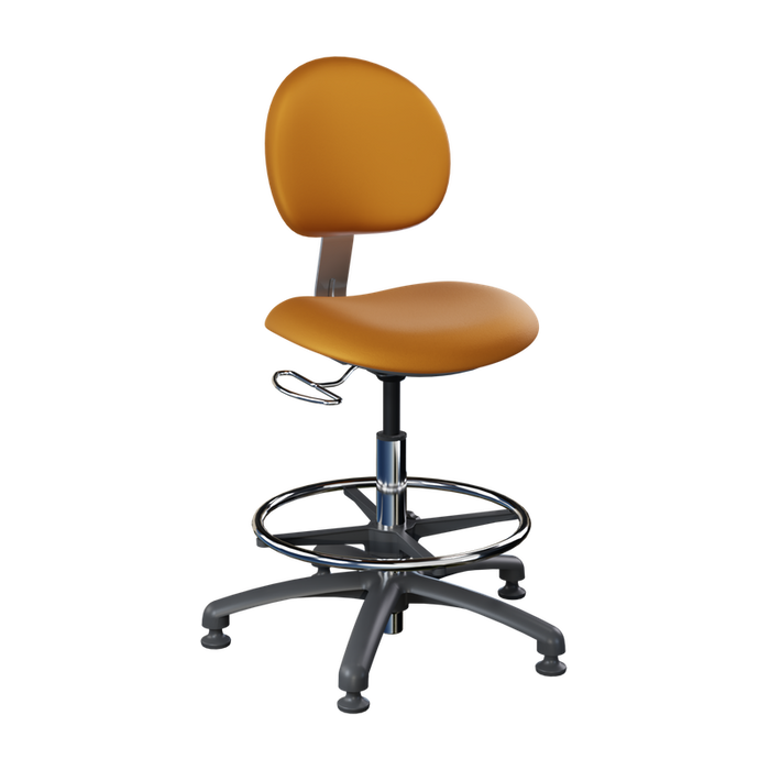 Brewer Millennium Series Lab Stool with Foot Ring (21520B / 21521B)