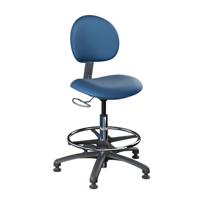 Brewer Millennium Series Lab Stool with Foot Ring (21520B / 21521B)