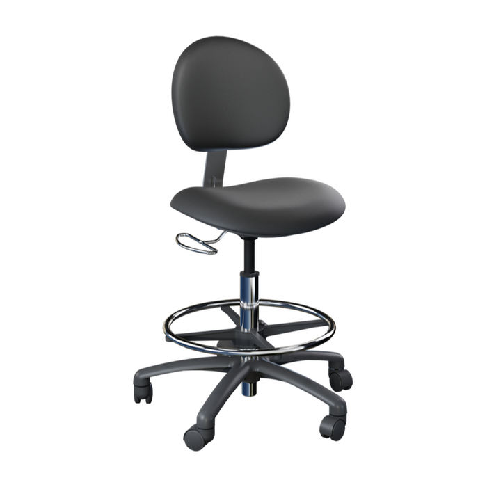 Brewer Millennium Series Lab Stool with Foot Ring (21520B / 21521B)
