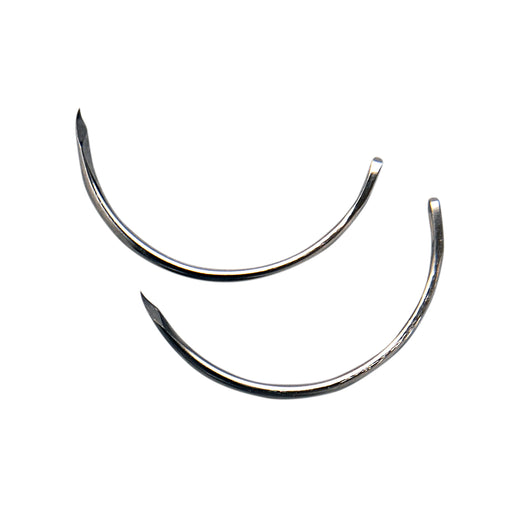 Aspen Surgical Needle, 1/2 Circle, Trocar Point, Mayo Catgut, .050x1.716 Sterile, 2/pch, 72 pches/bx