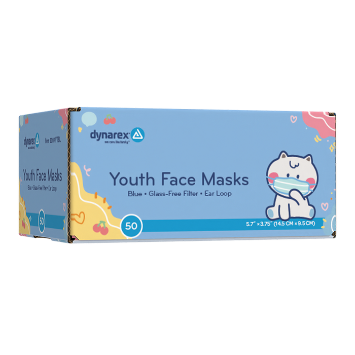 Dynarex Youth Face Masks