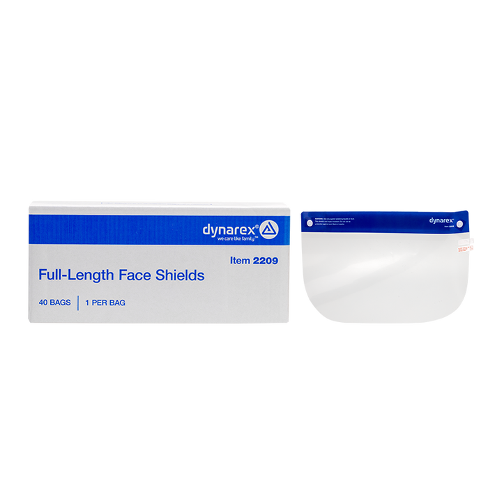Dynarex Full Length Face Shield (2209)