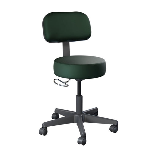 Brewer Value Plus 22500 Pneumatic Exam Stool, Black Base