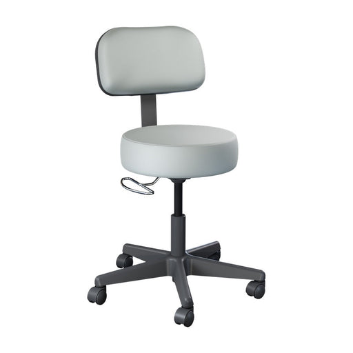 Brewer Value Plus 22500 Pneumatic Exam Stool, Black Base