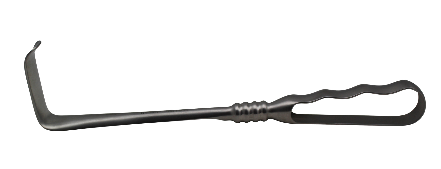 Aspen Surgical Retractor, Richardson, 2 in Deep, 3/4 in Wide, Standard Handle, 9 1/2 in