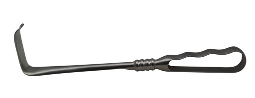 Aspen Surgical Retractor, Richardson, 2 in Deep, 3/4 in Wide, Standard Handle, 9 1/2 in