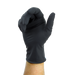 Dynarex Black Arrow Latex Exam Gloves, Powder-Free