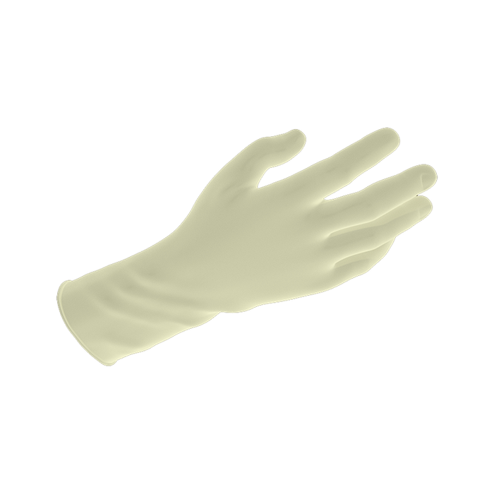 Dynarex Safe-Touch Latex Exam Gloves - Powder-Free