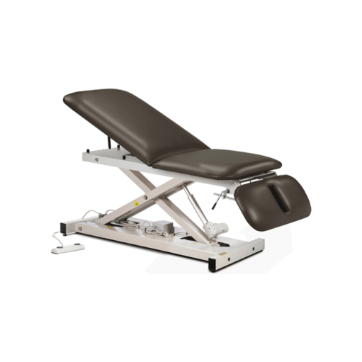 Clinton 82300 Power 400, Open Base Table with Adjust. Backrest and Drop Section - DENTAMED USA