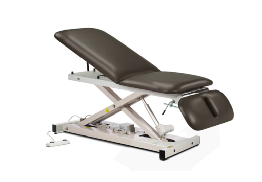 Clinton 82300 Power 400, Open Base Table with Adjust. Backrest and Drop Section