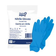 Dynarex Nitrile Gloves in a Bag, Powder-Free