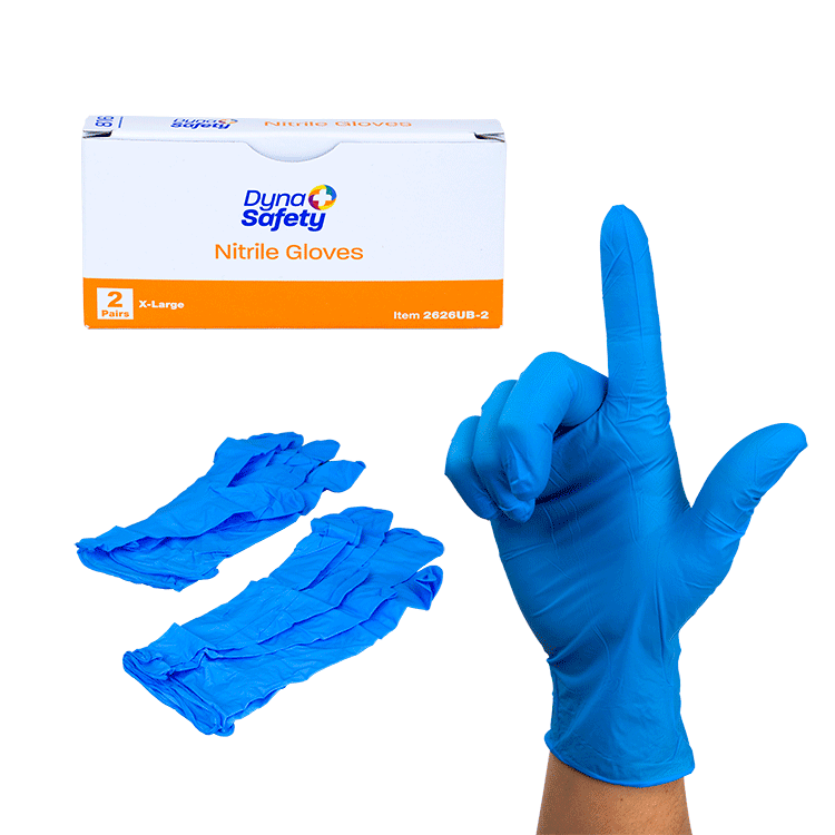 Dynarex Nitrile Gloves in a Bag, Powder-Free