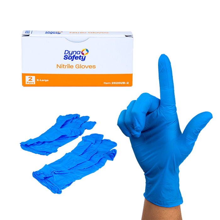 Dynarex Nitrile Gloves in a Bag, Powder-Free