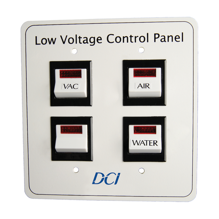 DCI Low Voltage Control Panel, Quad Switch 2901 - Dentamed USA