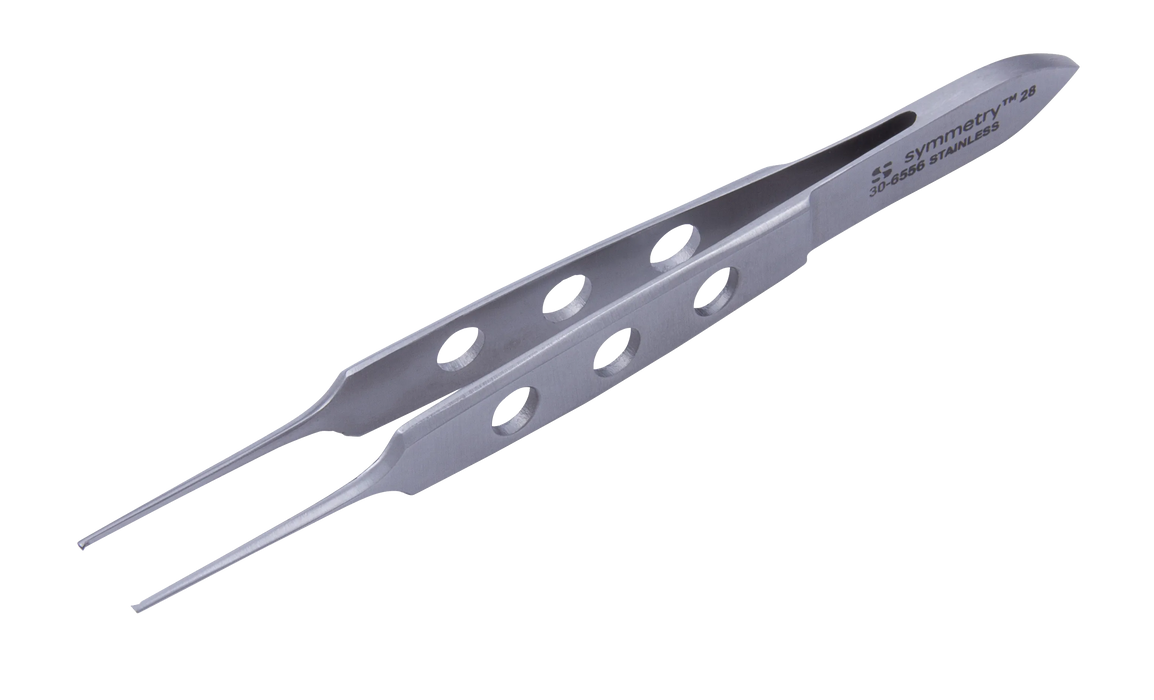 Aspen Surgical Forceps, Bishop-Harmon Iris, Delicate, 1 x 2 Teeth, 3 1/4 in