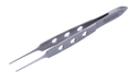 Aspen Surgical Forceps, Bishop-Harmon Iris, Delicate, 1 x 2 Teeth, 3 1/4 in