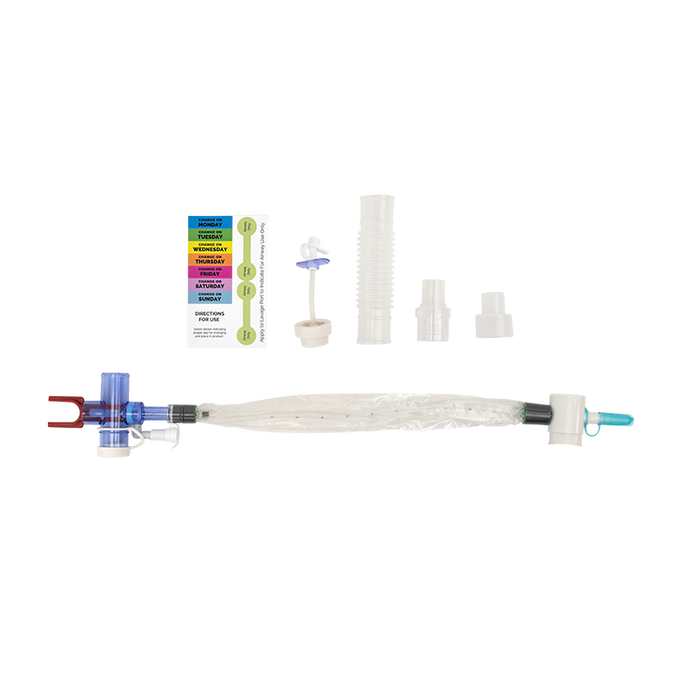 Dynarex Vortex 72 Closed Suction Tracheal Catheter 31007