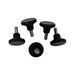 Brewer Black Base Industrial Stool Glide Set #3102282