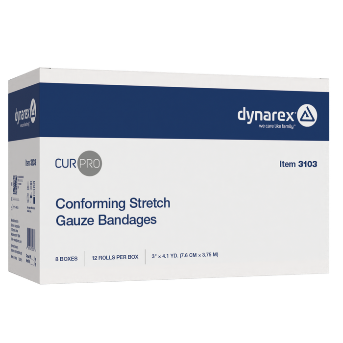 Dynarex Stretch Gauze Bandages - Sterile & Non-Sterile