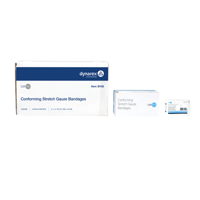 Dynarex Stretch Gauze Bandages - Sterile & Non-Sterile