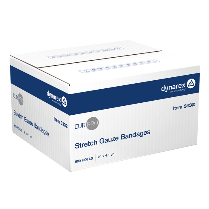 Dynarex Stretch Gauze Bandages - Individually Wrapped
