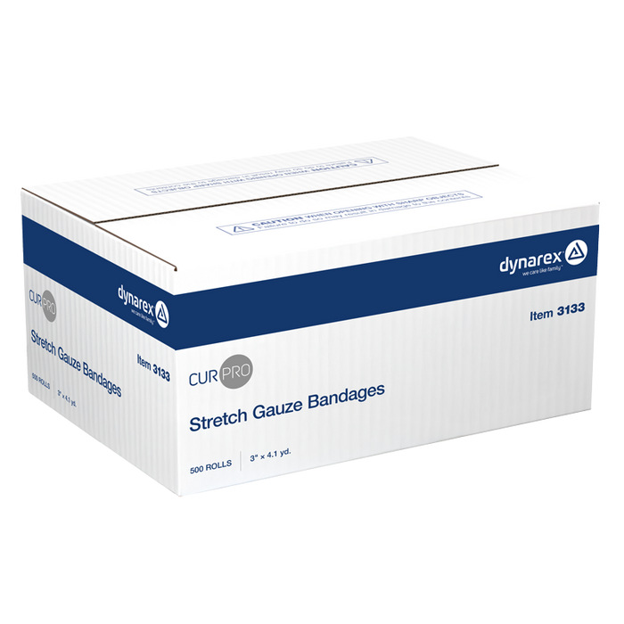 Dynarex Stretch Gauze Bandages - Individually Wrapped