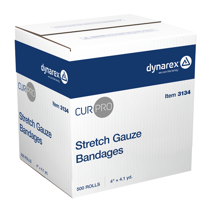 Dynarex Stretch Gauze Bandages - Individually Wrapped
