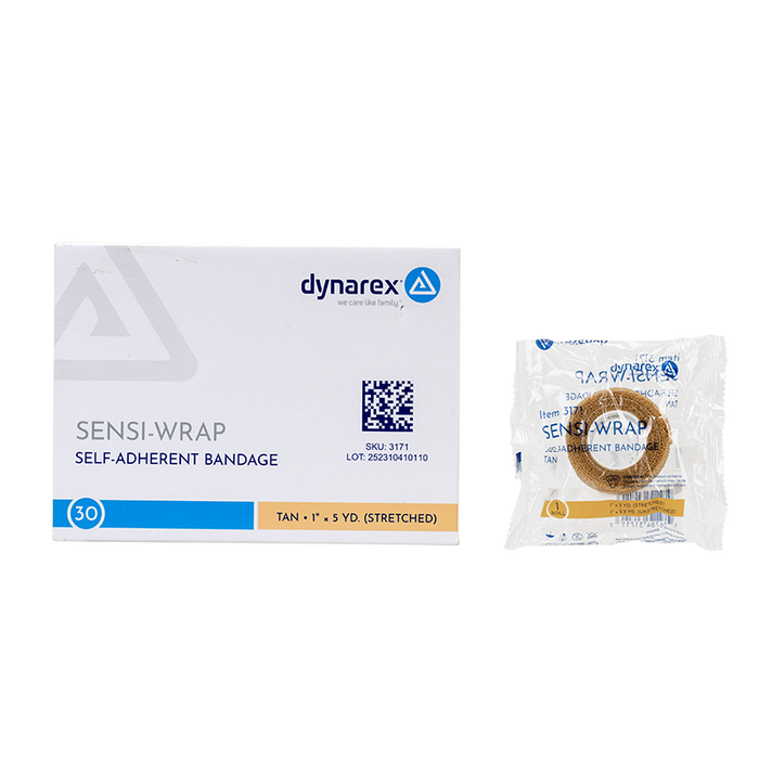 Dynarex Sensi-Wrap Self-Adherent Bandage Rolls