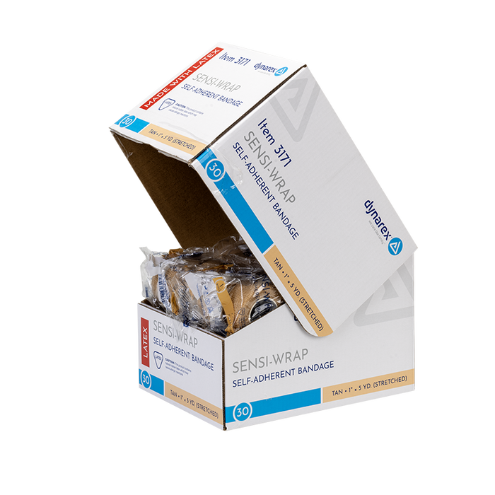 Dynarex Sensi-Wrap Self-Adherent Bandage Rolls
