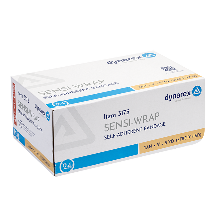Dynarex Sensi-Wrap Self-Adherent Bandage Rolls
