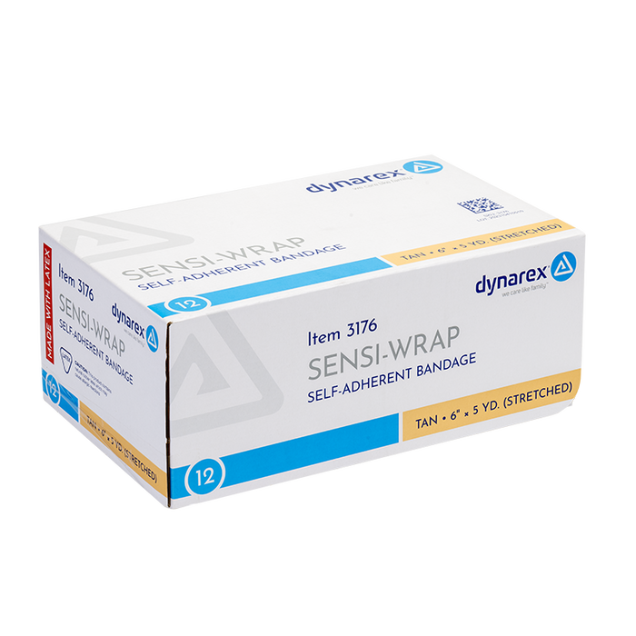 Dynarex Sensi-Wrap Self-Adherent Bandage Rolls