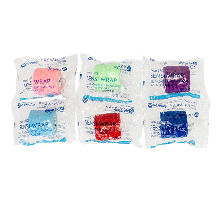 Dynarex Sensi-Wrap Self-Adherent Bandage Rolls