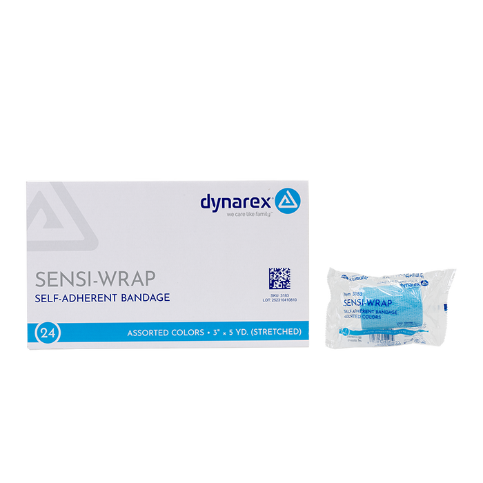 Dynarex Sensi-Wrap Self-Adherent Bandage Rolls