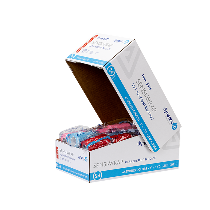 Dynarex Sensi-Wrap Self-Adherent Bandage Rolls