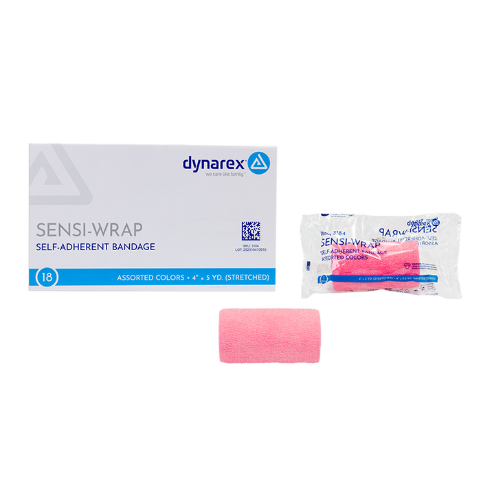 Dynarex Sensi-Wrap Self-Adherent Bandage Rolls