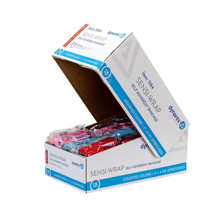 Dynarex Sensi-Wrap Self-Adherent Bandage Rolls
