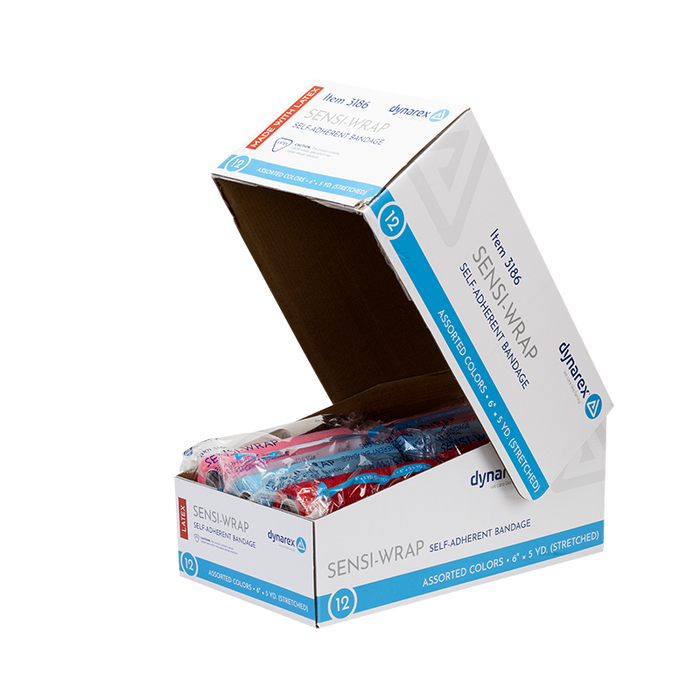 Dynarex Sensi-Wrap Self-Adherent Bandage Rolls