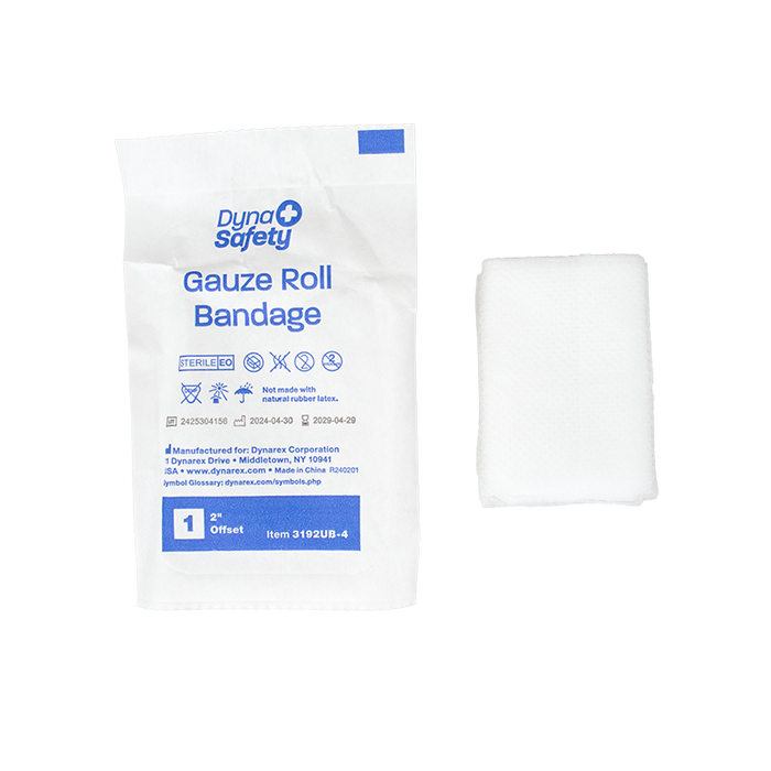 Dynarex DynaSafety Gauze Roll Bandages