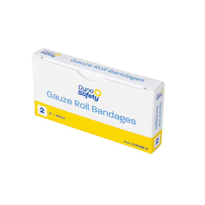 Dynarex DynaSafety Gauze Roll Bandages