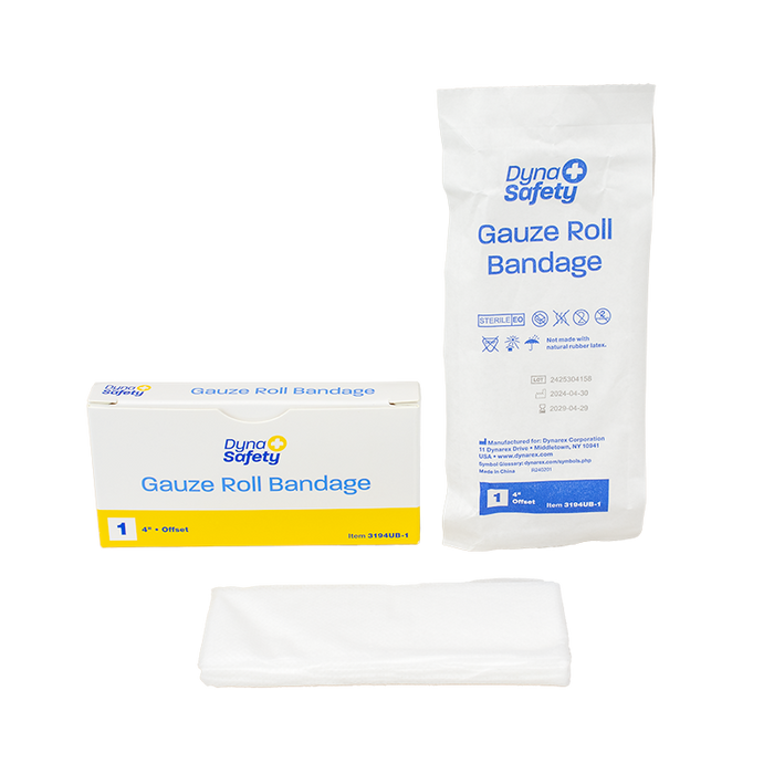 Dynarex DynaSafety Gauze Roll Bandages