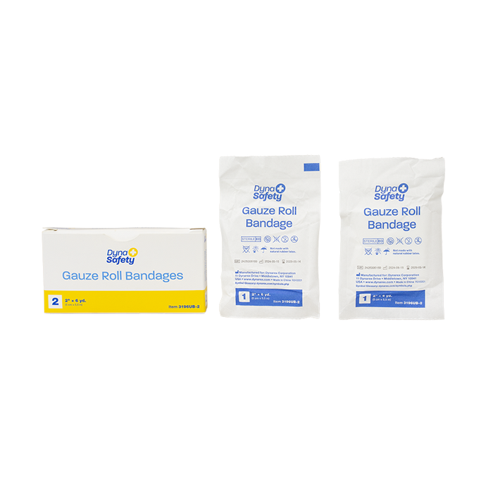 Dynarex DynaSafety Gauze Roll Bandages